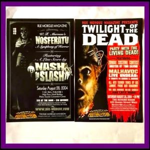Double Sided Horror Expo 2004 Party Poster #2